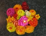 roze z papirja
